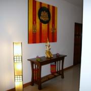 Console dans le couloir